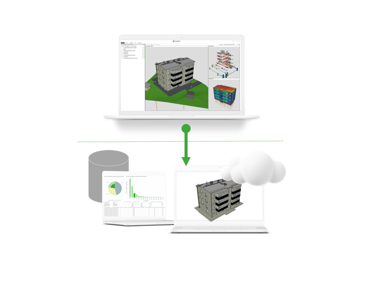 Simplebim Schritt 6: IFC-Daten veröffentlichen
